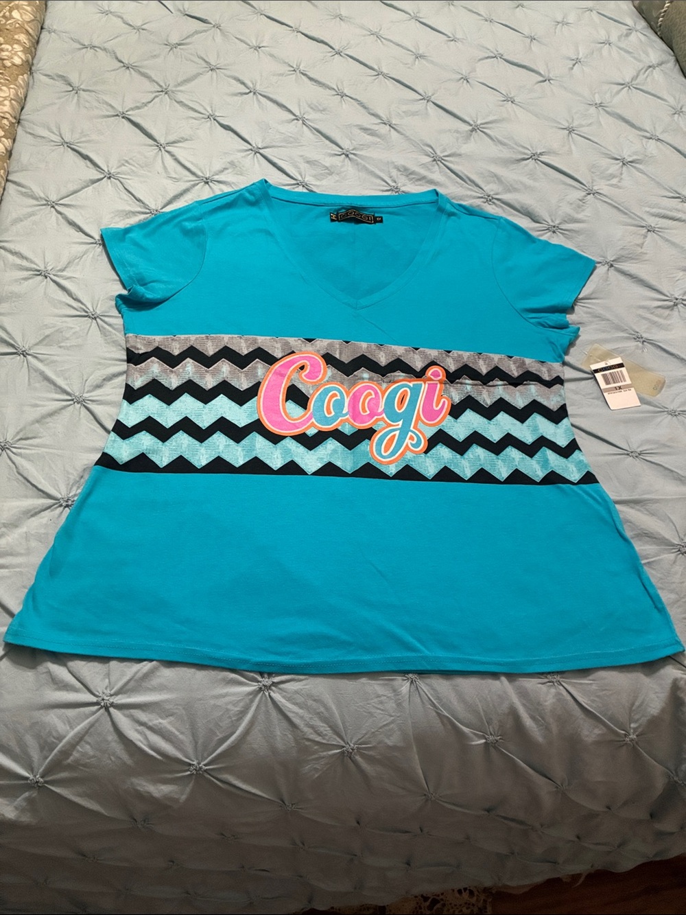 Women NWT Turquoise T Shirt